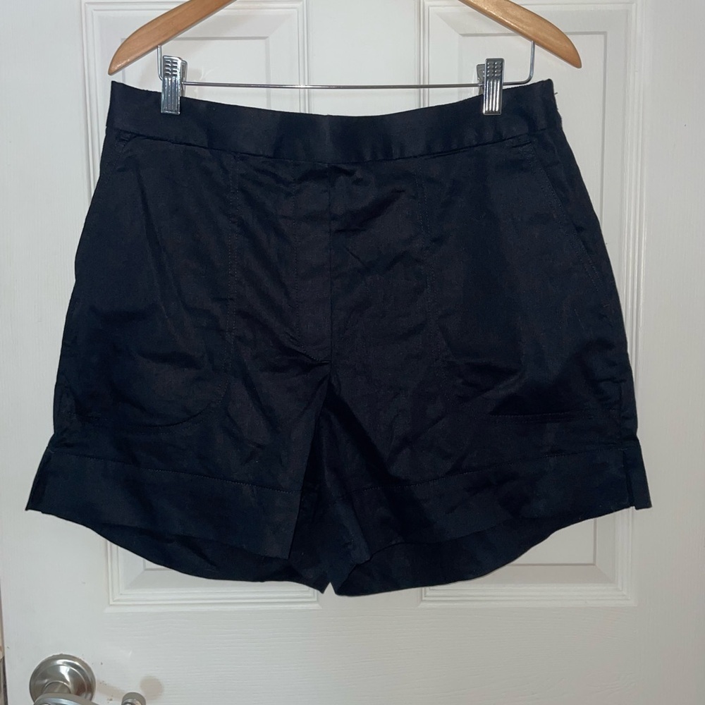 Banana Republic Black Elastic Waist Shorts NWT Size Large